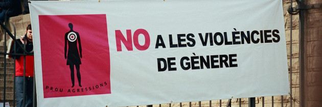 Concentració contra la violència de gènere