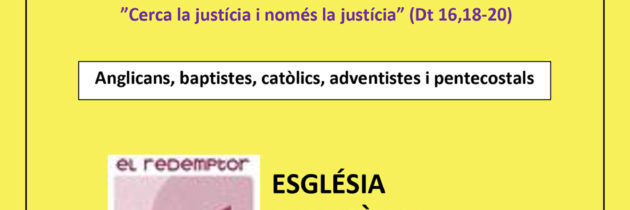 Pregària per la unitat dels cristians