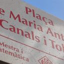 Inauguració de la Plaça Maria Antònia Canals